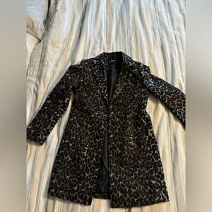Women’s Vigoss leopard dress coat